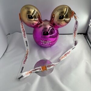 Disney Disneyland Magic Key Popcorn Bucket Collectible